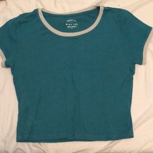 Teal Baby Tee